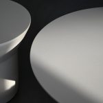 BORACAY Tapioca Solid Surface Indoor Outdoor End Table