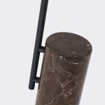 BUTLER Black Steel and Brown Marble End Table 6 BUTLER Black Steel and Brown Marble End Table