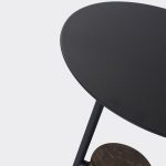 BUTLER Black Steel and Brown Marble End Table 7 BUTLER Black Steel and Brown Marble End Table