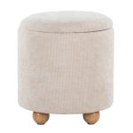 Bacci Contemporary Beige Fabric Storage Ottoman Set Natural Wood (Set of 2) 21 Bacci Contemporary Beige Fabric Storage Ottoman Set Natural Wood (Set of 2)