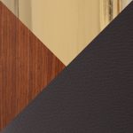 Bacci Contemporary Gold and Walnut Faux Leather Office Chair 14 Bacci Contemporary Gold and Walnut Faux Leather Office Chair
