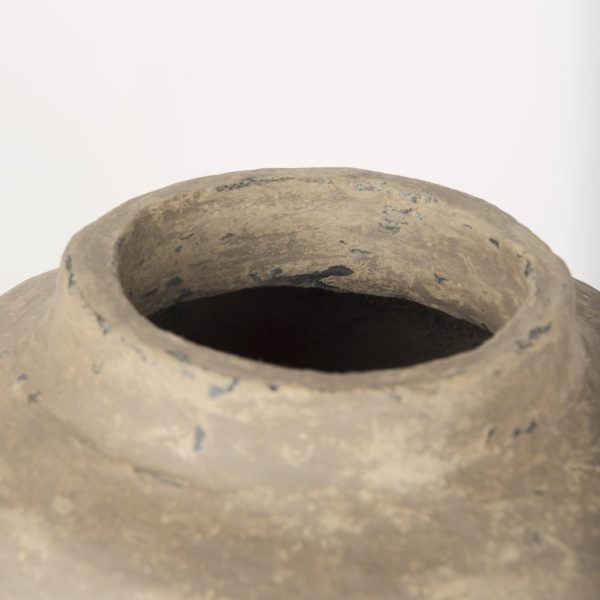 Bala Large Gray Paper Mache Vase 5