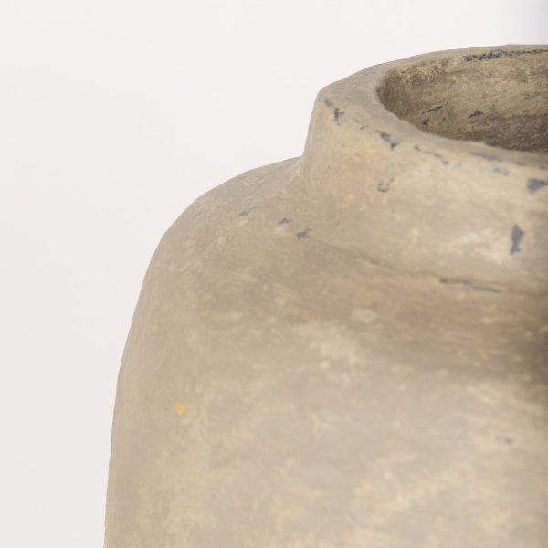 Bala Large Gray Paper Mache Vase 6