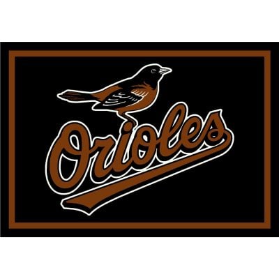 Baltimore Orioles 8x11 Spirit Rug Officially Licensed MLB
