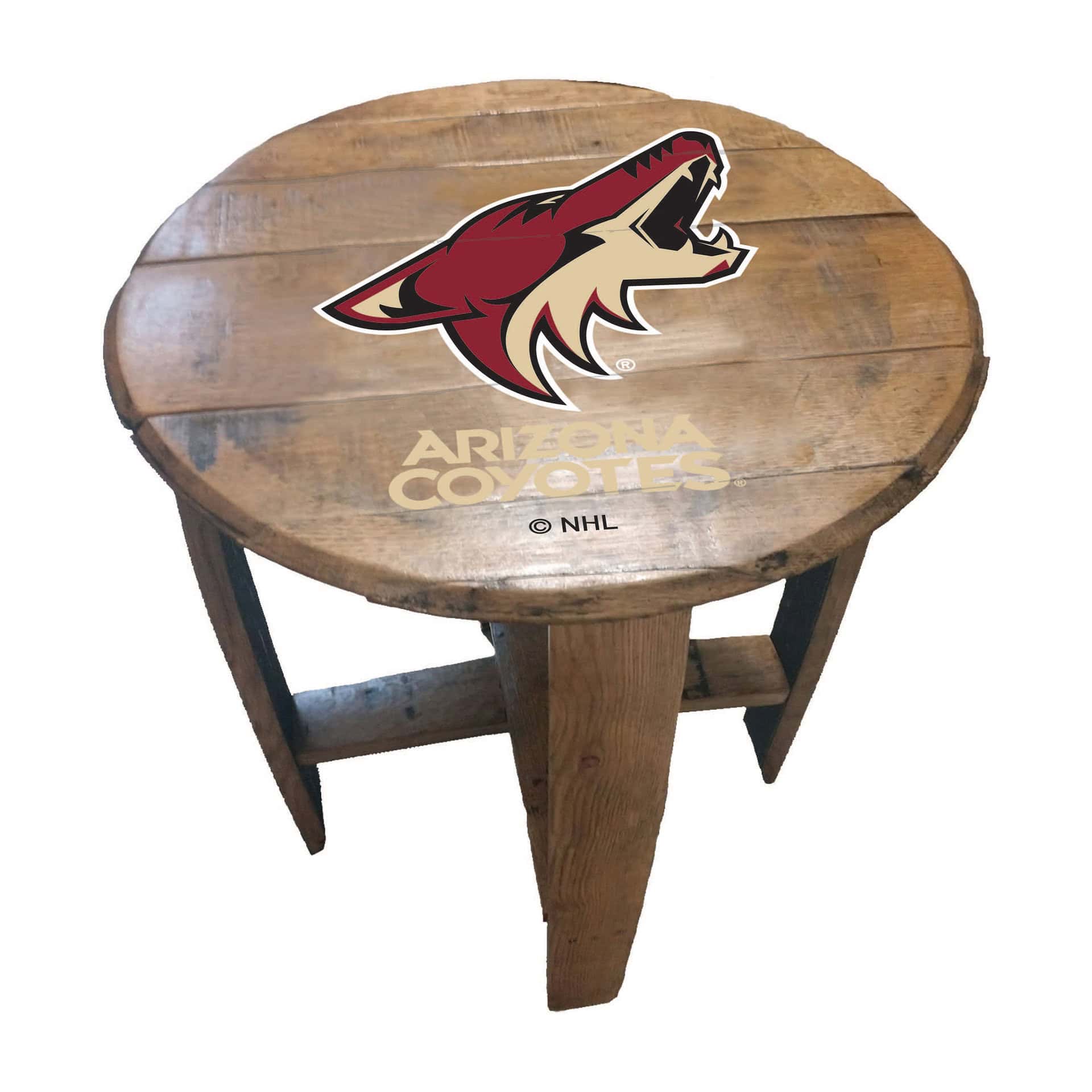 Baltimore Orioles Oak Barrel Table 3 Baltimore Orioles Oak Barrel Table - Image 3