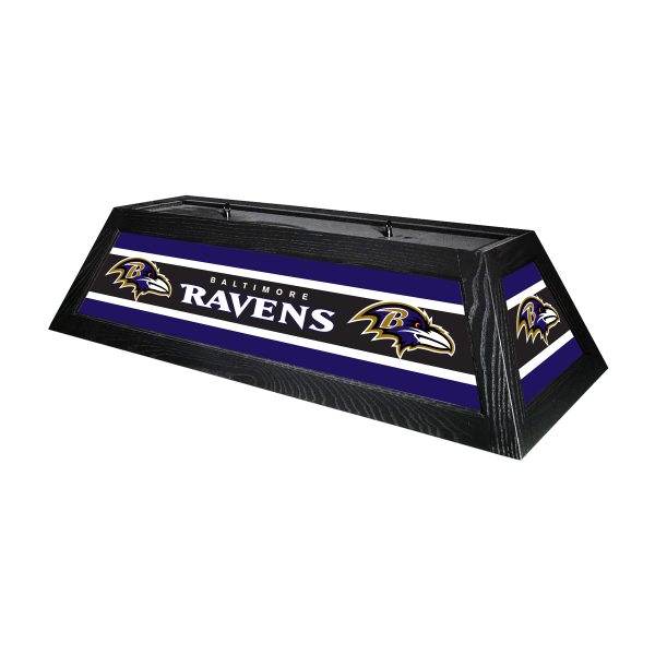 Baltimore Ravens 42 Inch Acrylic Billiard Lamp 1