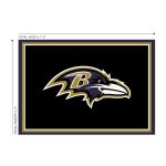 Baltimore Ravens 6 x 8 Spirit Area Rug