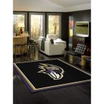 Baltimore Ravens 8x11 Officially Licensed Premium Nylon Area Rug