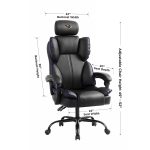 Baltimore Ravens Embroidered Headrest Adjustable Champ Chair