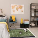 Baltimore Ravens Homefield Football Field 4x6 Area Rug