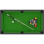 Baltimore Ravens Laser Etched Maple Billiard Cue with Linen Wrap