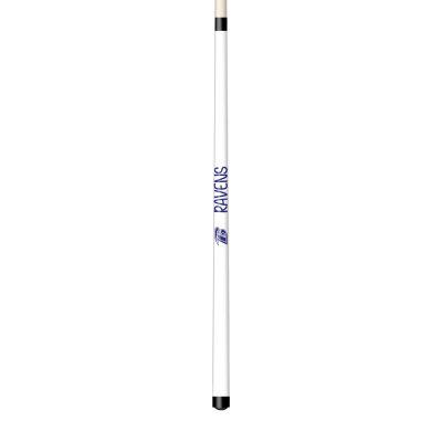Baltimore Ravens Laser Etched Maple Shorty Billiard Cue
