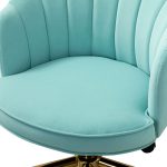 Belanda Sage Velvet Flower Back Tufted Swivel Office Task Chair 10 Belanda Sage Velvet Flower Back Tufted Swivel Office Task Chair