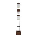 Bento Contemporary Black Metal and Walnut Wood Floor Lamp 28 Bento Contemporary Black Metal and Walnut Wood Floor Lamp