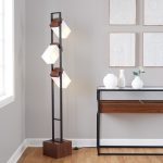 Bento Contemporary Black Metal and Walnut Wood Floor Lamp 17 Bento Contemporary Black Metal and Walnut Wood Floor Lamp