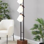 Bento Contemporary Black Metal and Walnut Wood Floor Lamp 19 Bento Contemporary Black Metal and Walnut Wood Floor Lamp