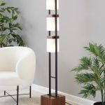 Bento Contemporary Black Metal and Walnut Wood Floor Lamp 20 Bento Contemporary Black Metal and Walnut Wood Floor Lamp