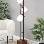 Bento Contemporary Black Metal and Walnut Wood Floor Lamp 21 Bento Contemporary Black Metal and Walnut Wood Floor Lamp