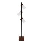 Bento Contemporary Black Metal and Walnut Wood Floor Lamp 25 Bento Contemporary Black Metal and Walnut Wood Floor Lamp