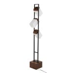 Bento Contemporary Black Metal and Walnut Wood Floor Lamp 26 Bento Contemporary Black Metal and Walnut Wood Floor Lamp