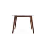 Solid Wood Square Dining Table White Top Modern Design 12 Solid Wood Square Dining Table White Top Modern Design