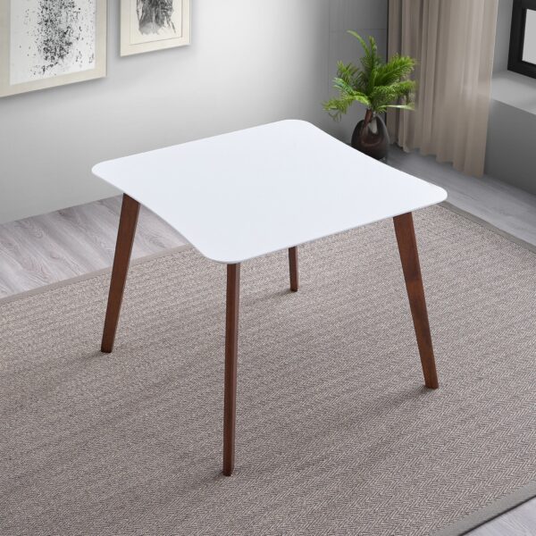 BentonModernWhiteTopDiningTable 4