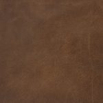 Berbick 20.5 x 24.75 x 39 Medium Brown Leather W/ Iron Frame Counter Stool