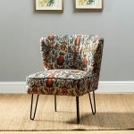 Bernarda Floral Glam Wingback Accent Side Chair 6 Bernarda Floral Glam Wingback Accent Side Chair