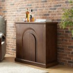 Bert Walnut Transitional 2-Door Accent Cabinet with Shelves 7 Bert Walnut Transitional 2-Door Accent Cabinet with Shelves