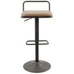 Beta Industrial Camel Faux Leather Barstool (Set of 2) 21 Beta Industrial Camel Faux Leather Barstool (Set of 2)