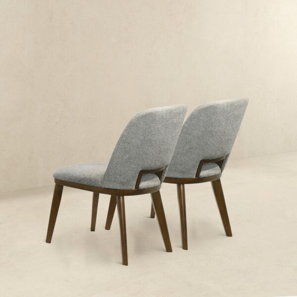 BlakelightGreyFabricDiningChair 3