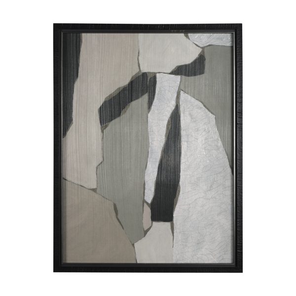 Blend by Mercana Studio a Hand Embelished Textured Framed Art Photograph Matted under Glass