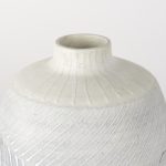 Blume 10H Off-White w/ Gray Textured Vase