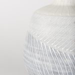 Blume 10H Off-White w/ Gray Textured Vase
