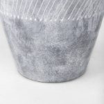 Blume 16.5H Off-White w/ Gray Textured Vase