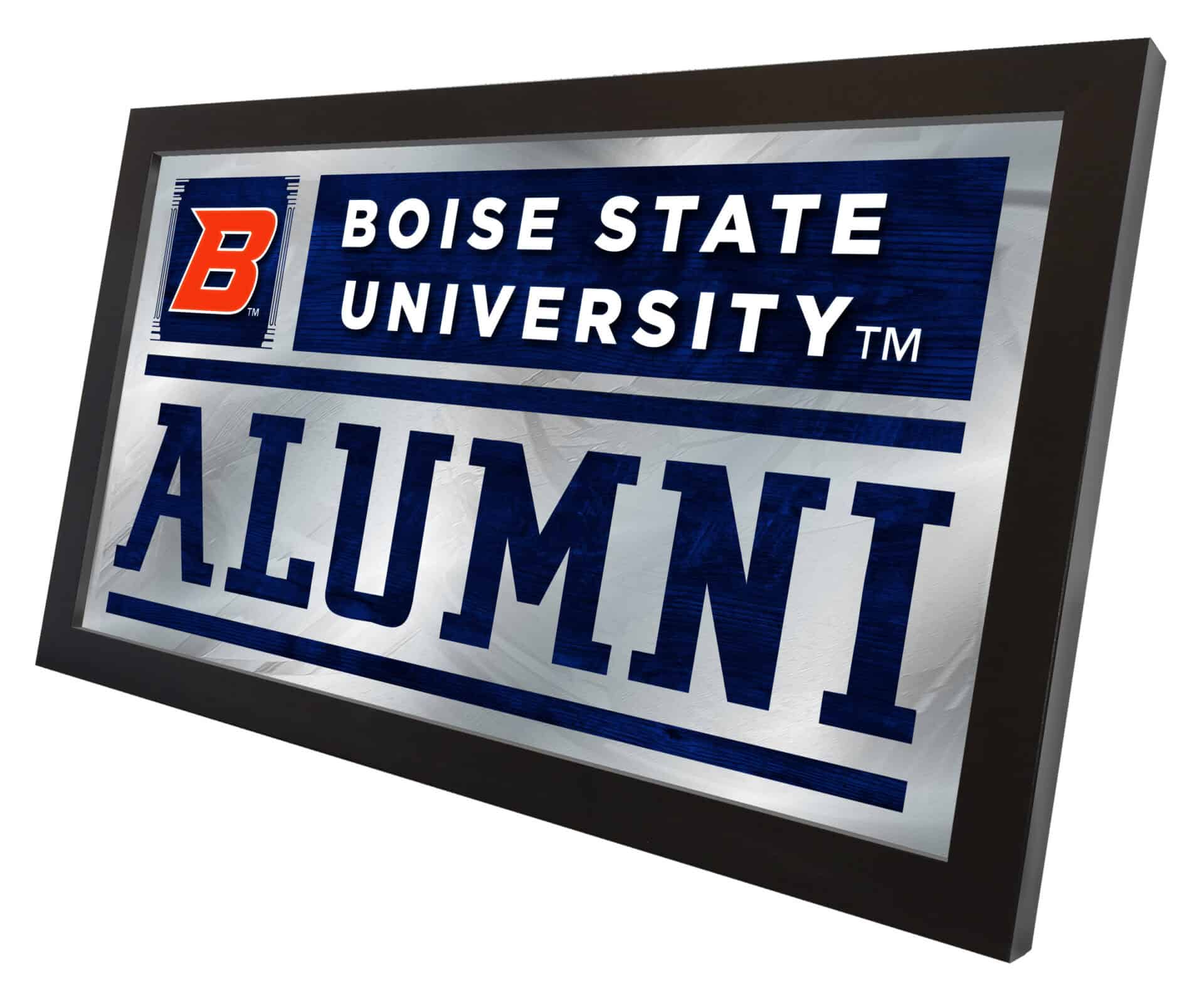 Boise State University 26x15 Alumni Wall Mirror 2 Boise State University 26x15 Alumni Wall Mirror - Image 2
