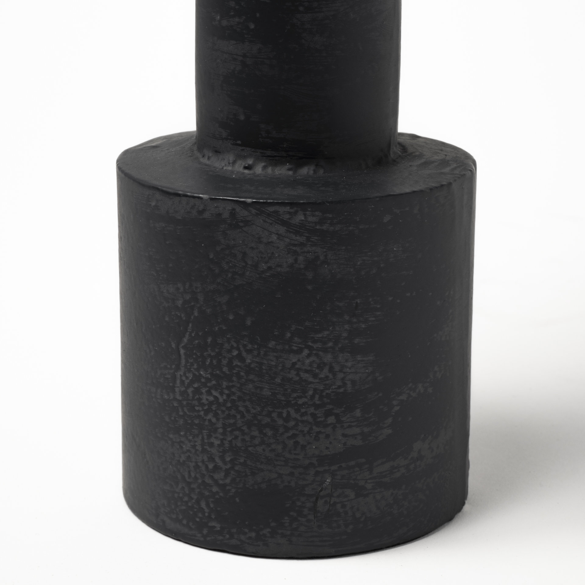 Bolton I 3.9L x 3.9W x 10.6H Black Metal Table Candle Holders 9 Bolton I 3.9L x 3.9W x 10.6H Black Metal Table Candle Holders - Image 9