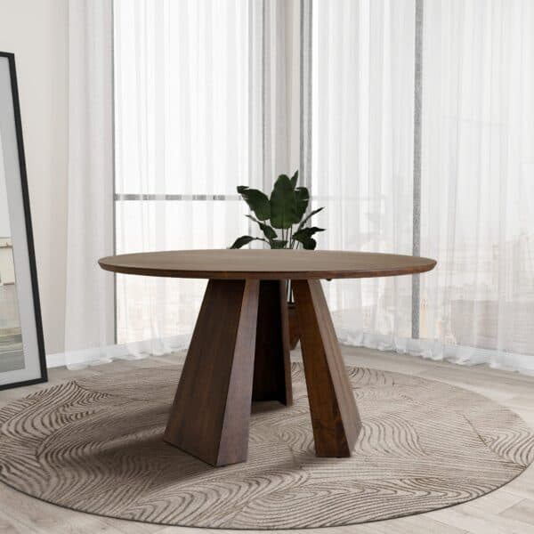 BoltonRoundWalnutDiningTable 1
