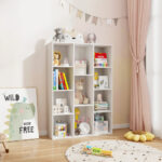 11-Cube Multifunctional Storage Shelf with Anti-Tipping Kits (White)