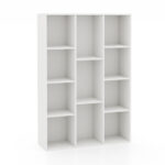 11-Cube Multifunctional Storage Shelf with Anti-Tipping Kits (White)