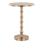 Bora 2675 Gold Metal Contemporary Accent Table by Grandview Gallery 9 Bora 2675 Gold Metal Contemporary Accent Table by Grandview Gallery
