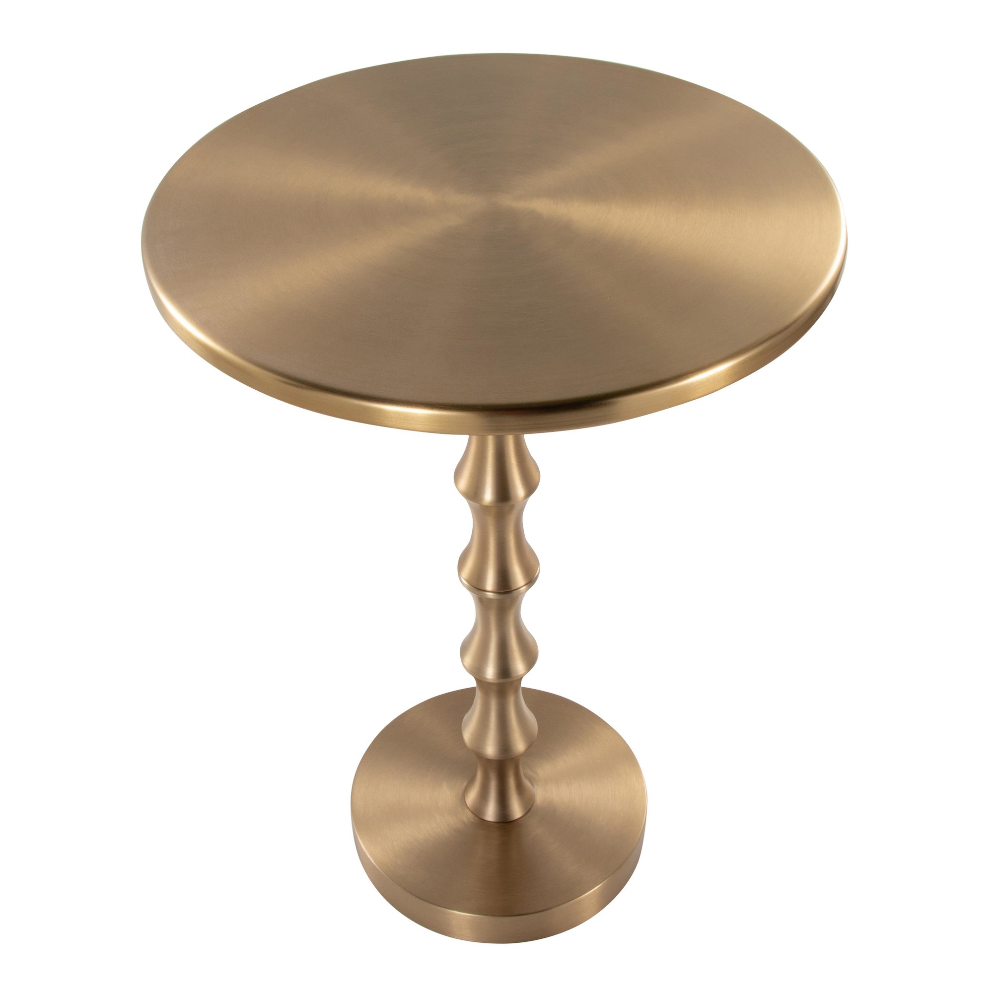Bora 2675 Gold Metal Contemporary Accent Table by Grandview Gallery 4 Bora 2675 Gold Metal Contemporary Accent Table by Grandview Gallery - Image 4