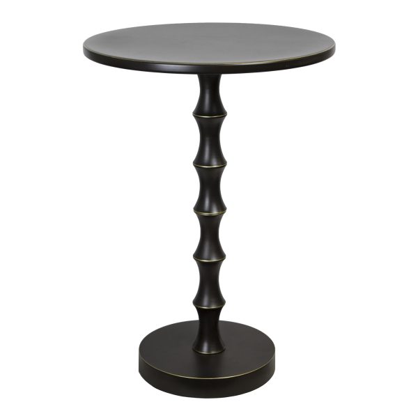 Bora Contemporary Oil Rubbed Bronze Metal Accent Table 2675 3