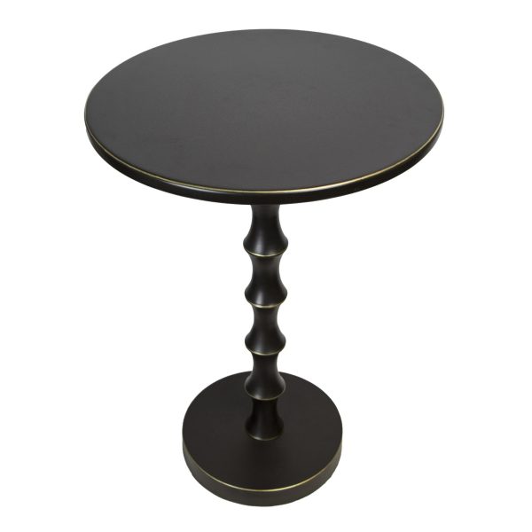 Bora Contemporary Oil Rubbed Bronze Metal Accent Table 2675 4