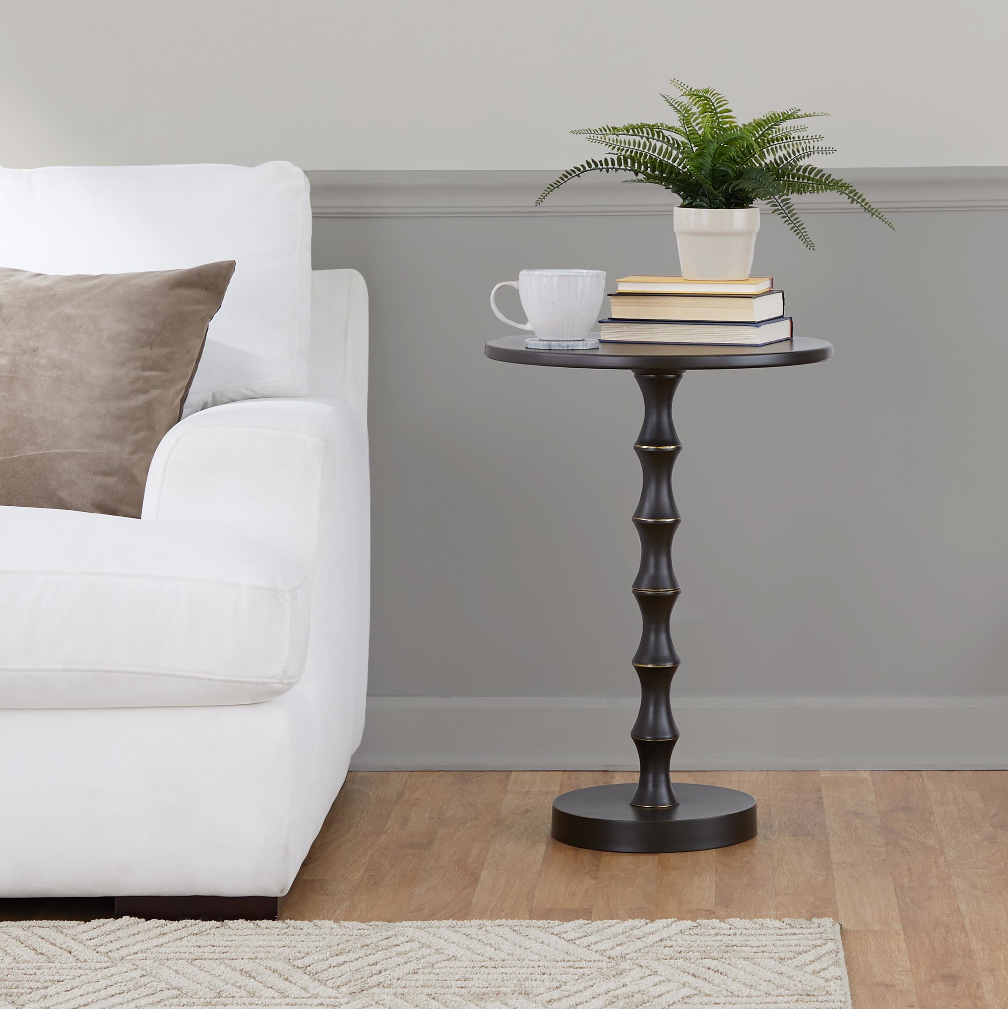 Bora Contemporary Oil Rubbed Bronze Metal Accent Table 2675 1 Bora Contemporary Oil Rubbed Bronze Metal Accent Table 2675