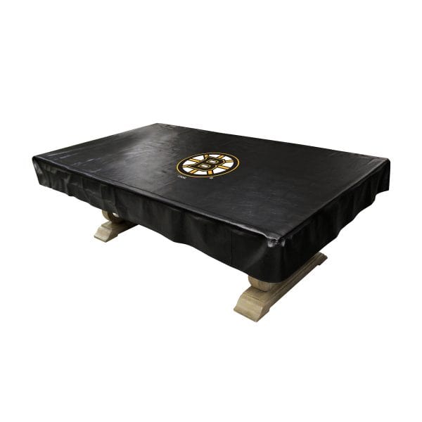 Boston Bruins 8 Deluxe Pool Table Cover 1