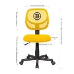 Boston Bruins Armless Task Chair 8 Boston Bruins Armless Task Chair