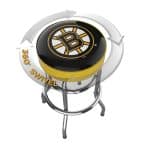 Boston Bruins Chrome Bar Stool 10 Boston Bruins Chrome Bar Stool