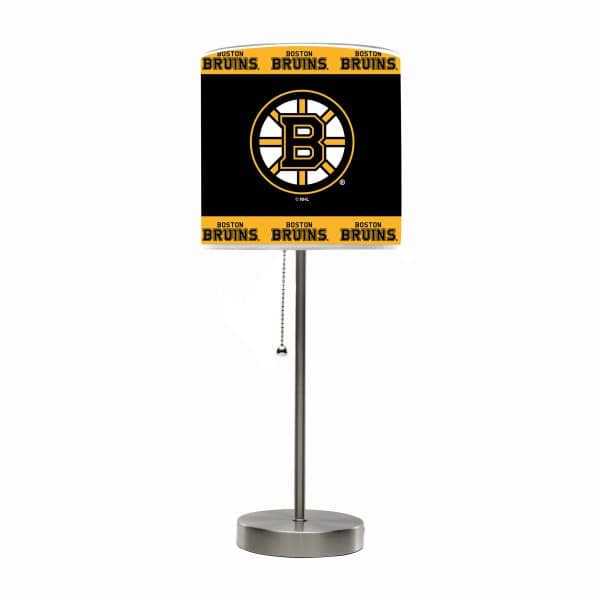 Boston Bruins Chrome Lamp 1