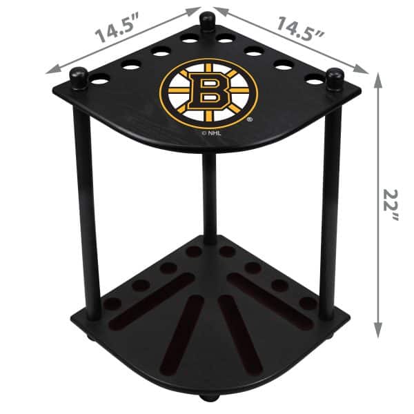 Boston Bruins Corner Cue Rack 2